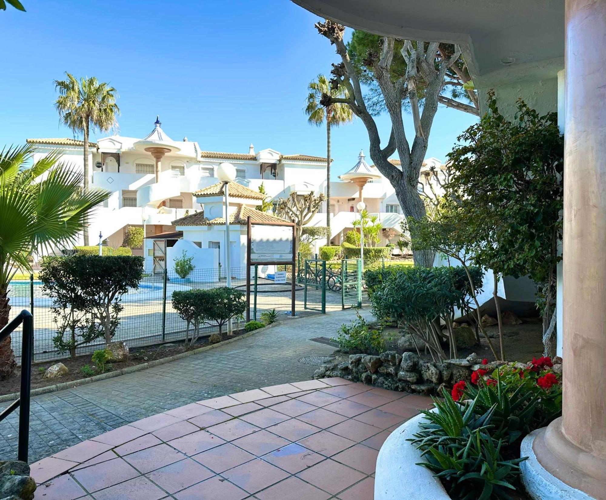 Apartamentos Novo Sancti Petri Chiclana de la Frontera Bagian luar foto