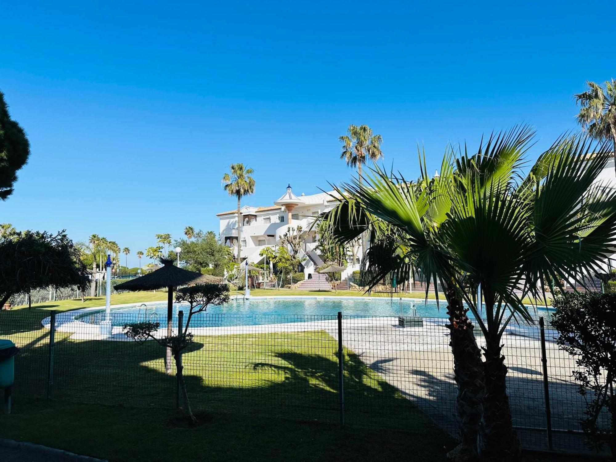 Apartamentos Novo Sancti Petri Chiclana de la Frontera Bagian luar foto