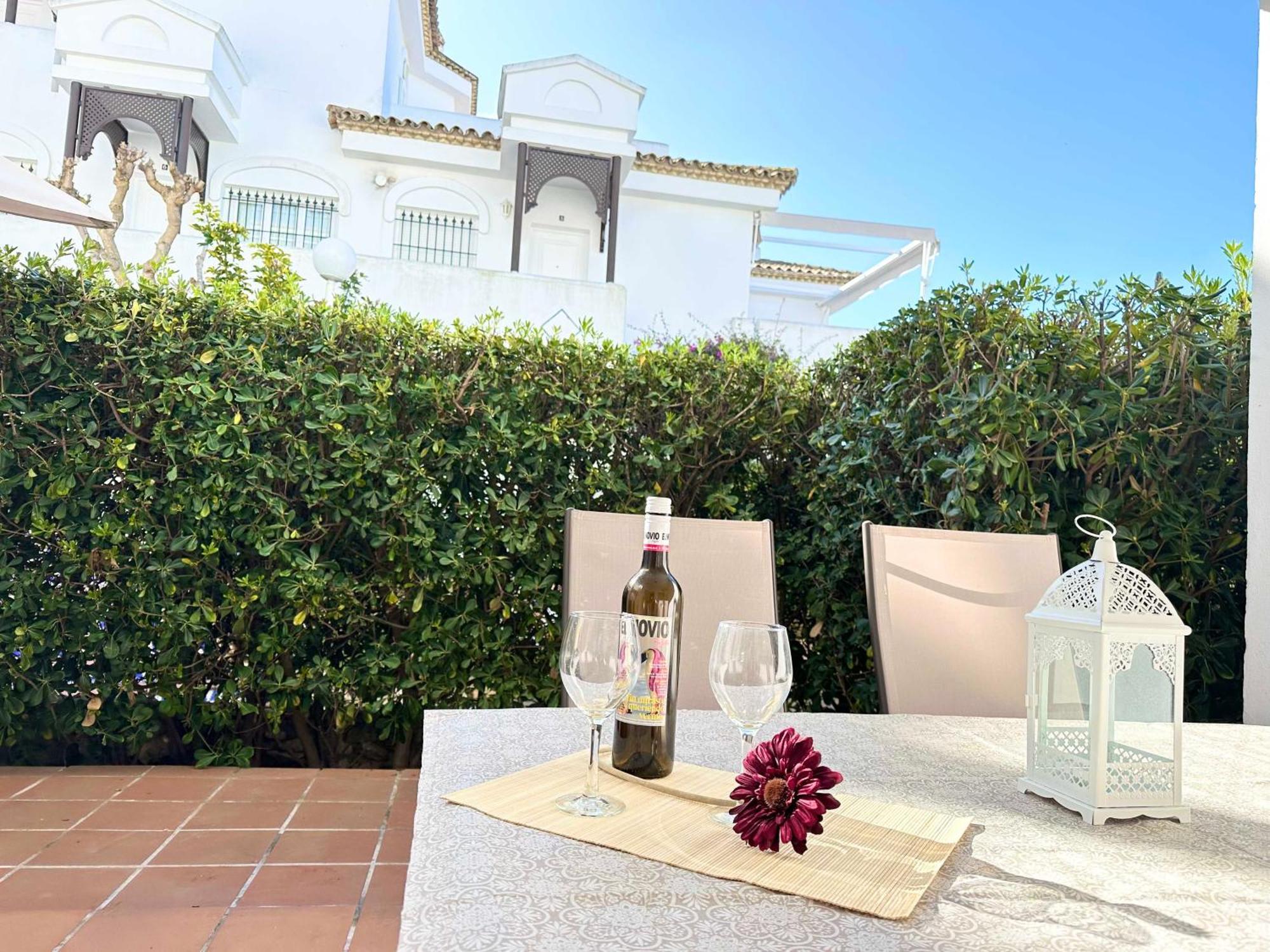 Apartamentos Novo Sancti Petri Chiclana de la Frontera Bagian luar foto